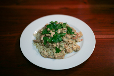 Brilliant beef stroganoff