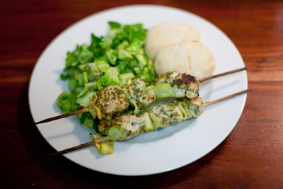 Recipe #19 – Herby grilled chicken kebabs